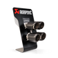 Akrapovic Counter Display with BMW M3/M4 Sample Tail Pipe Sets