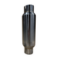 Kooks 3in Round Clamp In Muffler 10in Long Body Polished Stainless Steel