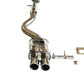 Invidia 22+ Toyota GR Corolla Q300 Rolled S.S Tip Cat-Back