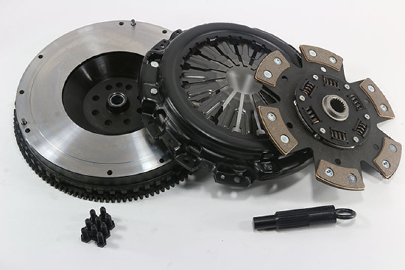Comp Clutch 10-13 Genesis 3.8L 6Cyl Stage 4 - 6 Pad Ceramic Clutch Kit w/ FW **No TOB*