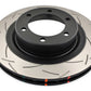 DBA 02+ Toyota Landcruiser Front Wiper Slotted 4000 Series Rotor
