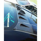 BLOX Racing 13-14 Scion/Subaru FR-S/BRZ Vortex Generator Fins with Shark Fin - ABS Black