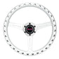 NRG All Aluminum Steering Wheel 330mm - Extra Light- Ergonomic Grip- Anadized Silver