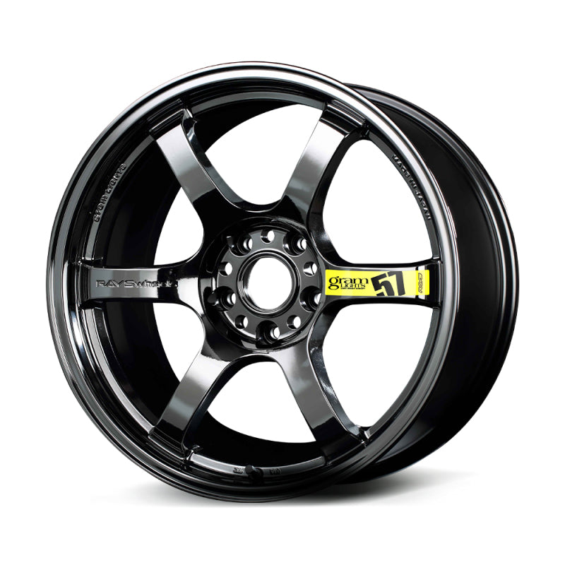 Gram Lights 57DR Limited Edition 15X8.0 +28 4-100 Rays Black Metal Coat (RB)