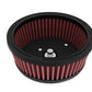 K&N Round Tapered 6.25in Base OD x 5.5in Top OD x 2.125in H Replacement Filter for Harley Davidson