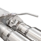 Stainless Works 2024 Mustang GT Catback Quad Tips Legend Sound X-Pipe Performance Connect Exhaust