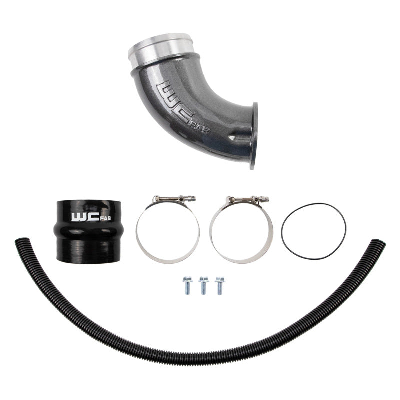 Wehrli 01-04 Duramax LB7 4in High Flow Intake Horn - Sparkle Granny Smith