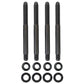 Moroso 5/16in-24 x 3.5in Long 12-Point Nuts Carburetor Stud Kit