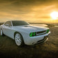 Oracle 08-14 Dodge Challenger LED Projector Headlight Halo Kit - Green