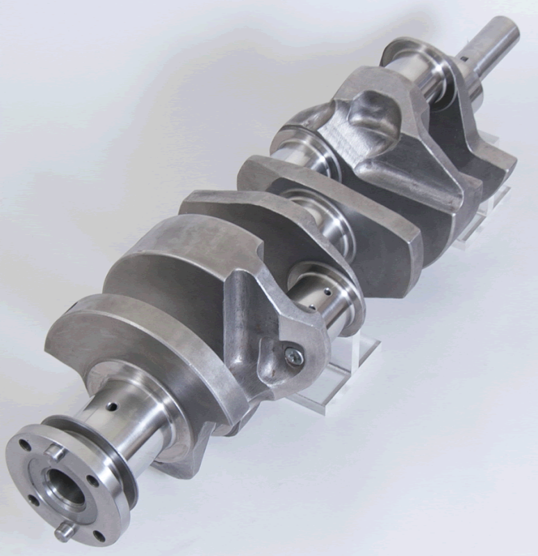 Eagle Ford 8BA Flathead 4.000in Stroke 2.000in Rod Journals Cast Crankshaft