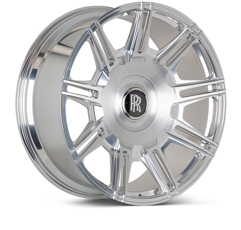 Vossen x Novitec SP2 24x10 ET:25 Brushed - Gloss Clear Rolls-Royce Cullinan / Phantom Front Wheel