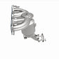 Magnaflow 13-17 Hyundai Santa Fe Sport 2.4L Direct Fit Cat Converter