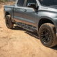 DV8 Offroad 19-24 GMC Sierra 1500 Crew Cab OE Plus Side Steps - Black Steel