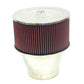 K&N Marine 5.125in FLange ID x 9in OD x 10.5in H Round Straight Flame Arrestor