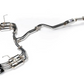 Invidia 2022+ Subaru WRX Gemini Single Layer Quad Black Tip Cat-Back Exhaust