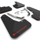 Rally Armor 2024 Subaru Crosstrek Black UR Mud Flap Red Logo