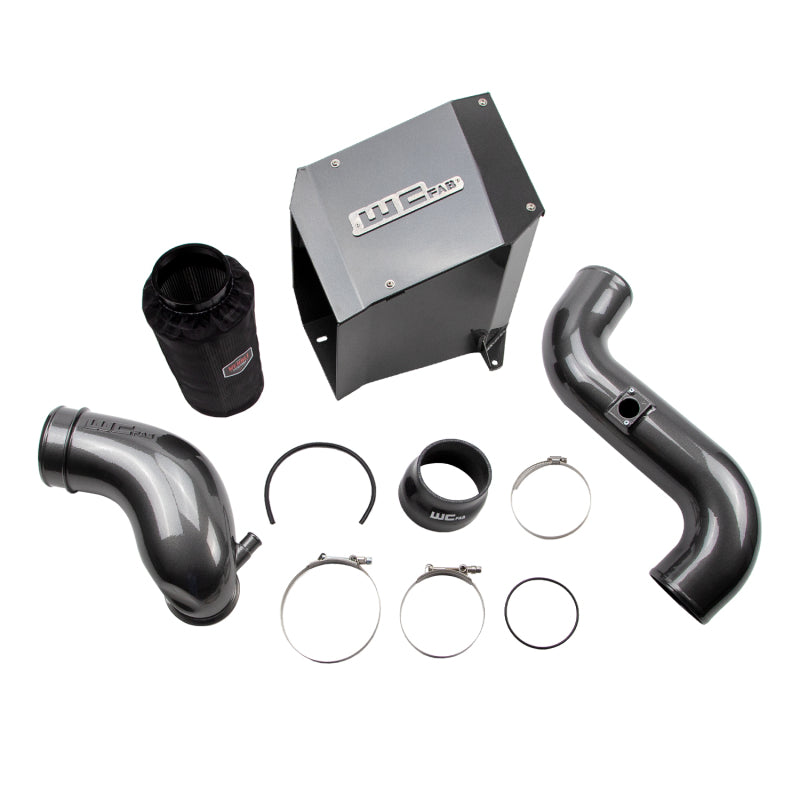Wehrli 04.5-05 Duramax LLY 4in Stage 2 Intake Kit - Sparkle Bomber Orange
