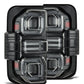 AlphaRex 21-24 Ford Bronco (Excl. Raptor) Nova-Series LED Tail Lights - Alpha-Black