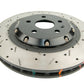DBA 2010+ Camaro V8 SS Front Drilled & Slotted 5000 Series 2 Piece Rotor Assembled w/ Black Hat