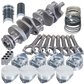 Eagle Chevy 454 4.250in Crank 6.385in I-Beam Rods -3cc Flat Top 4.250in Pistons Rotating Assembly
