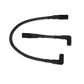 Moroso 00-15 Harley-Davidson FLST/FXST Sleeved Ultra 40 Wire Set - Black