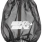 K&N Black Drycharger Round Tapered Custom Air Filter Wrap
