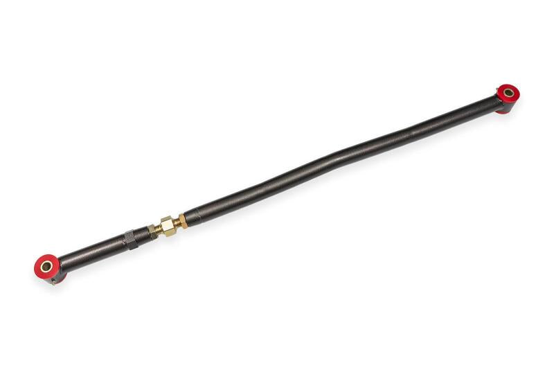 BMR 21+ Ford Bronco On-Car Adj. DOM Steel Panhard Rod - Black Hammertone