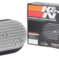 K&N Street Metal Intake System Side Draft Dyna/Softail Silver Intake System-Harley Davidson