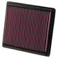 K&N Replacement Air Filter CHRYSLER SEBRING 2.0L-L4; 2007