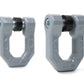 DV8 Offroad Elite Series D-Ring Shackles - Pair (Gray)