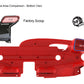 aFe POWER Red Edition Dynamic Air Scoop XL for Intake Kits 50-70119D and 50-70119R