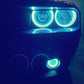 Oracle 08-14 Dodge Challenger LED Projector Headlight Halo Kit - Blue