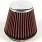 K&N Universal Chrome Filter 2.875in Flange ID / 5.188 Base OD / 3.5in Top OD / 4.438in Height