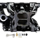 Edelbrock Pontiac 326-455 Performer RPM Intake Manifold - Black Plasma Finish