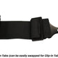 PRP 5.2 Cam-Lock Harness w/ Ratchet Lap Belt - Black