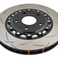 DBA 05-12 Corvette C6 w/Z51 pkg Front Slotted 5000 Series 2 Piece Rotor Assembled w/ Black Hat