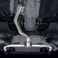 AWE 19-23 BMW 330i / 21-23 BMW 430i Base G2X Track Edition Axle Back Exhaust - Diamond Black