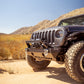 DV8 Offroad 07-23 Jeep Wrangler/Gladiator JT/JK/JL FS-25 Stubby Front Bumper w/Plated Bull Bar