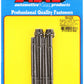 ARP 5/16-24 X 3.250 black 12pt water pump pulley w/ 2.000in fan spacer stud kit