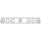 Cometic Holden 253/304/308 V8 .060in Fiber Intake Manifold Gasket