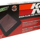 K&N Replacement Air Filter for 15-16 Mercedes Benz C400 3.0L / E320 / GL450 / ML400 (2 Required)