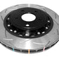 DBA 06-10 Jeep Grand Cherokee SRT8 5000 Series Uni-Directional Slotted Front Rotor w/Black Hat