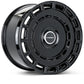 Vossen HF-9 24x10 - 5x130 - ET15 - Deep - 84.1 - Gloss Black Wheel