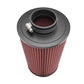 K&N Universal Round Clamp-On Air Filter 3-1/2in FLG  8in B, 7in T W/STUD, 12-1/2in H