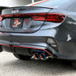 aFe 22-24 Kia Forte GT 1.6L 3in-2.5in 304 Stainless Steel Axle-Back Exhaust w/ Blue Flame Tips