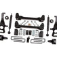 Zone Offroad 09-13 Ford F-150 2WD 6in Kit - 4in Rear Block