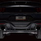 AWE 2024 Ford Mustang Dark Horse S650 RWD Track Edition Catback Exhaust w/ Quad Diamond Black Tips