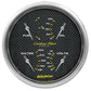 AutoMeter Carbon Fiber Quad Gauge 5in. 0 Ohm (E) - 90 Ohm (F) Electric