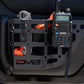 DV8 Offroad 11-18 Jeep Wrangler JK 4 Door Only Rear Door Pocket Molle Panels - Black