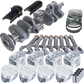 Eagle Chevy 350 3.750in Crank 5.700in I-Beam Rods -10cc 4.040in Pistons Rotating Assembly